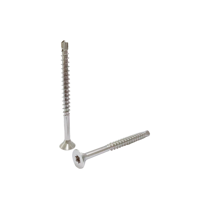 Double Countersunk Hexalabular Six-Bevel Rib Milled Tail Chipboard Screw Double Countersunk Hexalabular Six-Bevel Rib Milled Tail Chipboard Screw
