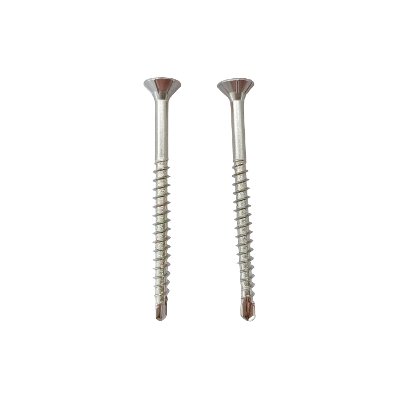 Double Countersunk Hexalabular Six-Bevel Rib Milled Tail Chipboard Screw Double Countersunk Hexalabular Six-Bevel Rib Milled Tail Chipboard Screw
