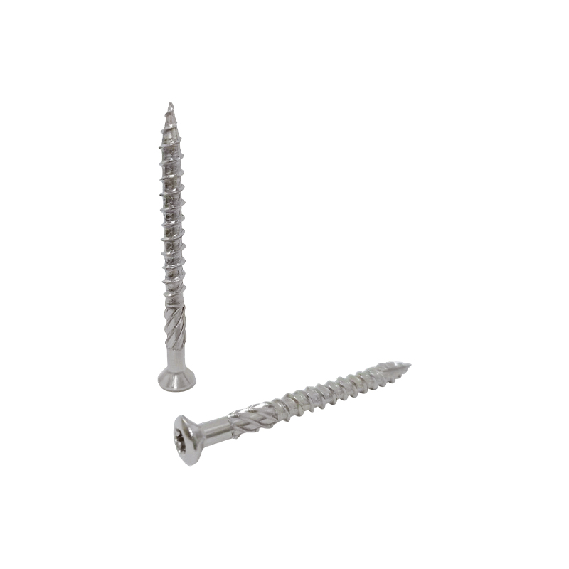 Semi Countersunk Hexalabular Six-Bevel Rib Chipboard Screw Double Type 17 Torx