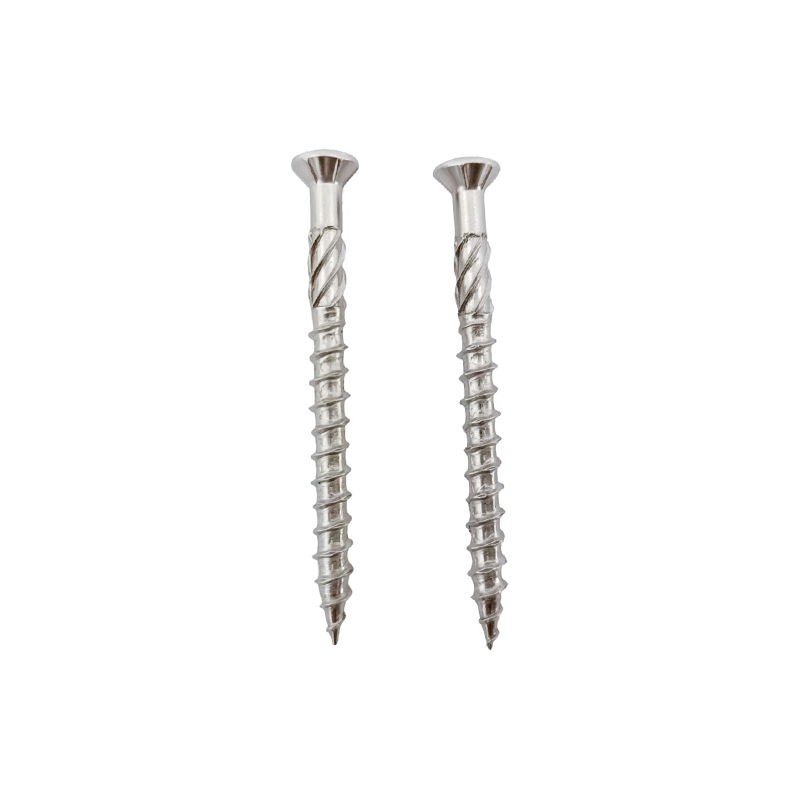Semi Countersunk Hexalabular Six-Bevel Rib Chipboard Screw Double Type 17 Torx