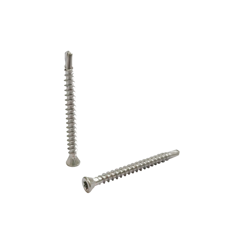 CSK Six Lobe And Rib Self Drilling Screw