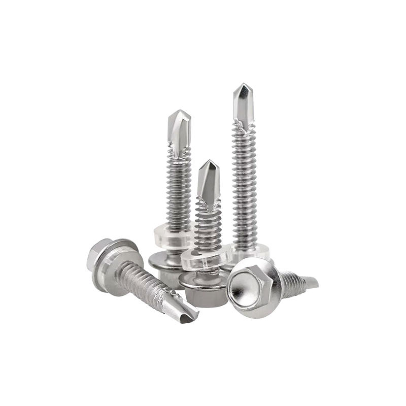 Hex Flange Head Self Drilling Screw With Epdm Washer